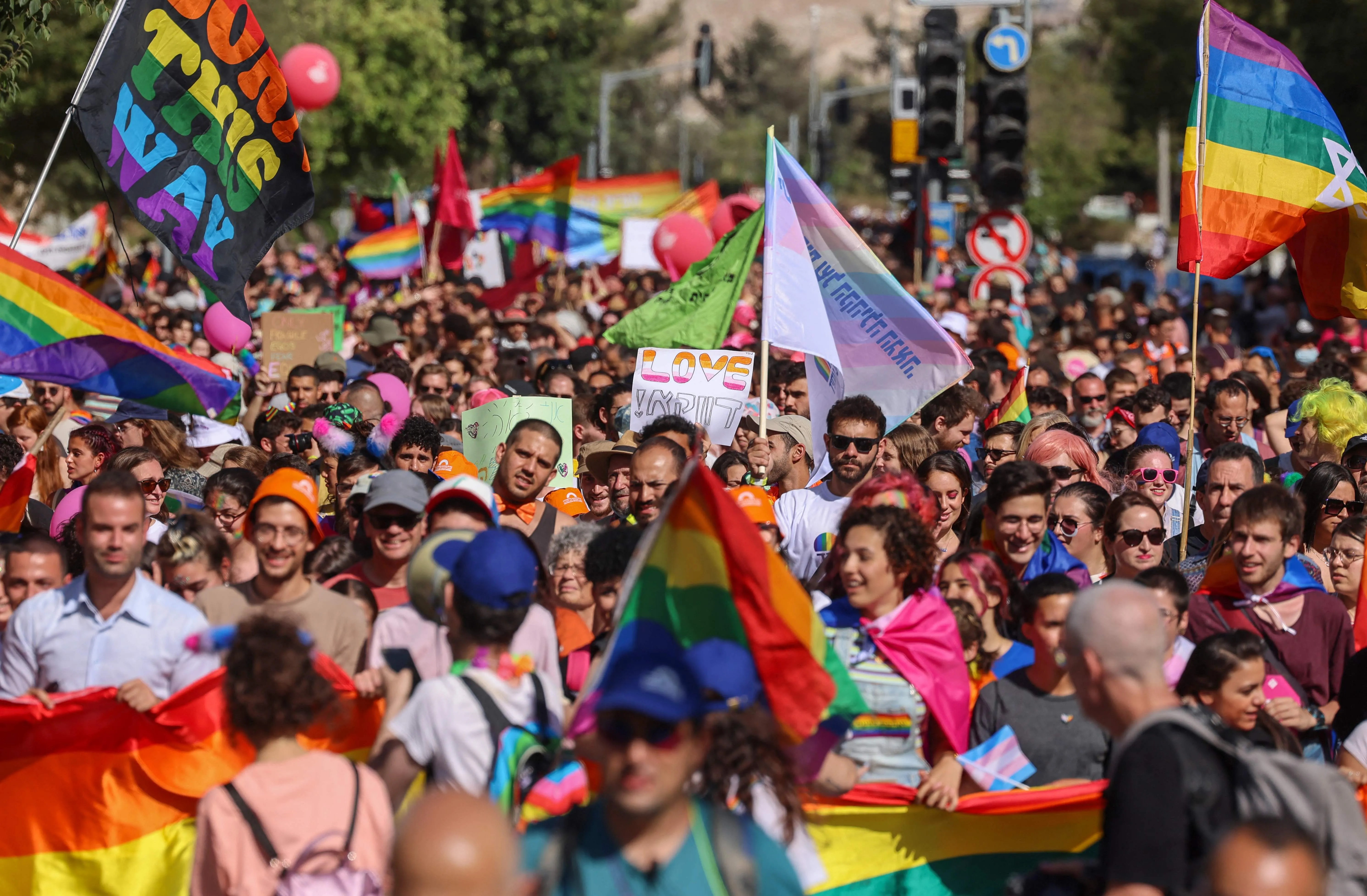 While the traditional rainbow flag represents the LGBTQ community, there are also flags for lesbian, bisexual and trans pride.